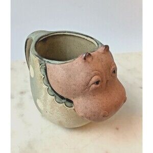 Hippo Ceramic Cup UCTCI Japan Vintage Japanese Pottery Tea Mug Coffee